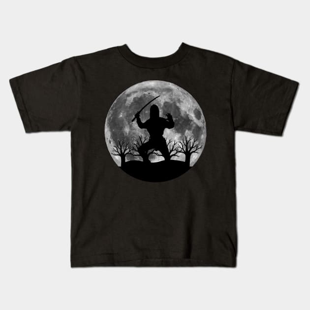 Bujinkan Ninjutsu gift Kids T-Shirt by FullOnNostalgia